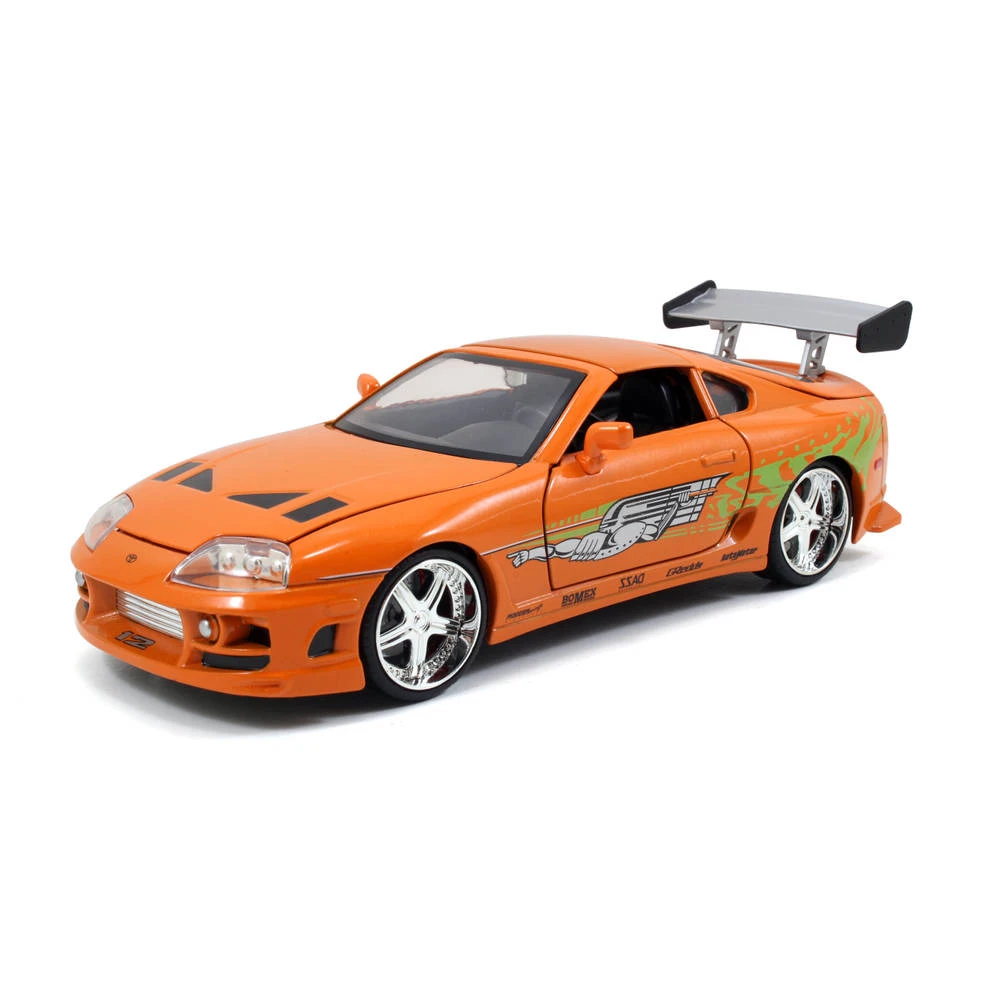No Brand Jada Fast And Furious Brians 1995 Toyota Supra - 1:24 2 No Brand Jada Fast And Furious Brians 1995 Toyota Supra - 1:24 - Afbeelding 2