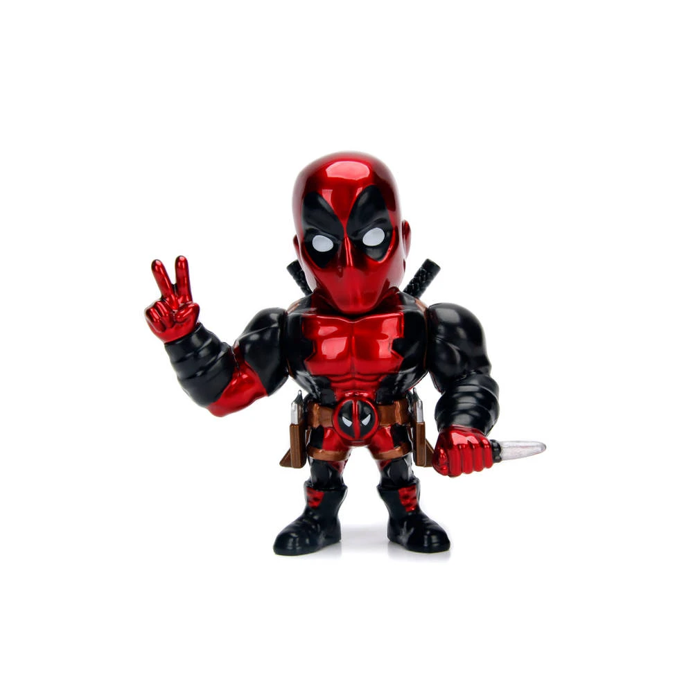 No Brand Jada Marvel Deadpool Figuur - 10 Cm 2 No Brand Jada Marvel Deadpool Figuur - 10 Cm - Afbeelding 2