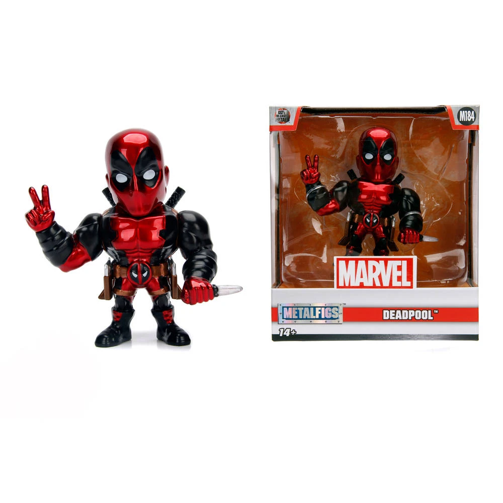 No Brand Jada Marvel Deadpool Figuur - 10 Cm 1 No Brand Jada Marvel Deadpool Figuur - 10 Cm