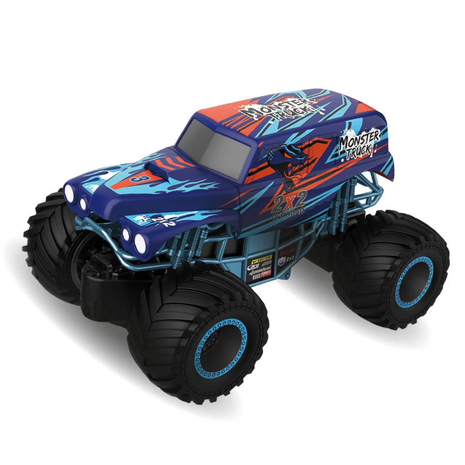 No Brand Gear2Play Op Afstand Bestuurbare Monstertruck Monster Ghost - 1:20 2 No Brand Gear2Play Op Afstand Bestuurbare Monstertruck Monster Ghost - 1:20 - Afbeelding 2