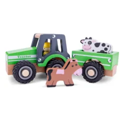 No Brand New Classic Toys Houten Tractor Met Aanhanger + Dieren 7 No Brand New Classic Toys Houten Tractor Met Aanhanger + Dieren -Speelgoed Winkel 1997140 86d92b3c