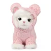 No Brand Studio Pets Mousie Knuffelkat Met Teddy Truitje - 23 Cm